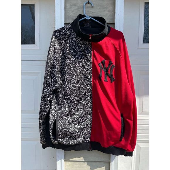 STITCHES Athletic Gear New York NY Yankees Full Zip Jacket MLB XL - Picture 1 of 12